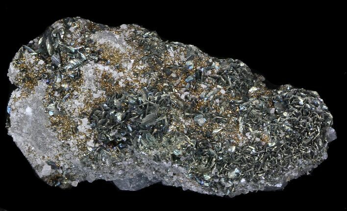 Chalcopyrite & Calcite Specimen - Missouri #35097